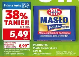 Kaufland MLEKOVITA Masło Polskie ekstra 82% tł oferta