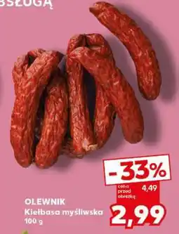 Kaufland OLEWNIK Kiełbasa myśliwska oferta