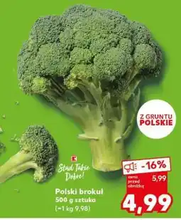 Kaufland Polski brokuł oferta