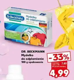Kaufland DR. BECKMANN Mydełko do odplamiania 100 g opakowanie oferta