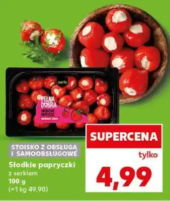 Kaufland Słodkie papryczki z serkiem oferta