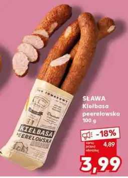 Kaufland SŁAWA Kiełbasa peerelowska 100 g oferta