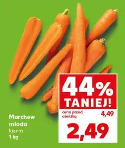Kaufland Marchew młoda luzem 1 kg oferta