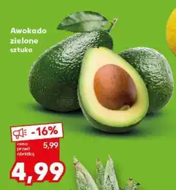 Kaufland Awokado zielone sztuka oferta