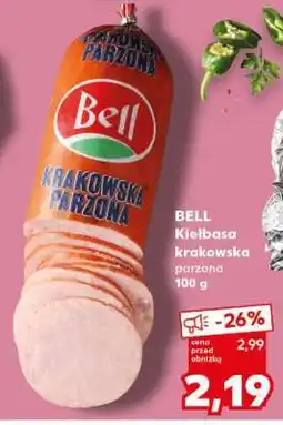Kaufland BELL Kiełbasa krakowska parzona 100 g oferta