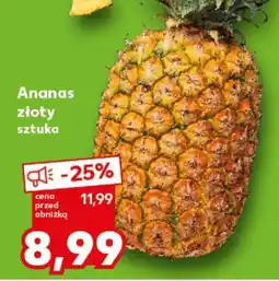 Kaufland Ananas złoty sztuka oferta