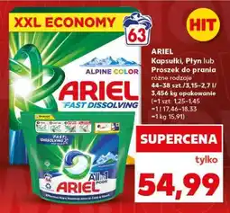 Kaufland Ariel Kapsułki, płyn lub proszek do prania oferta