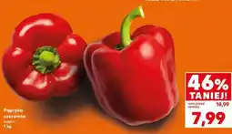 Kaufland Papryka czerwona luzem 1 kg oferta