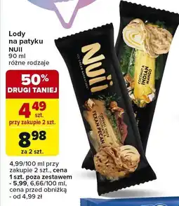 Carrefour Express Lody na patyku Nuii oferta