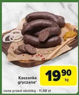 Carrefour Express Kaszanka gryczana 1kg Carrefour Express oferta