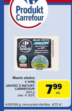 Carrefour Express Masło ekstra Carrefour 200g oferta
