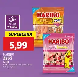 Lidl Żelki Pink Lemonade Haribo oferta