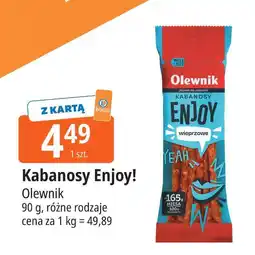 E.Leclerc Kabanosy Enjoy! Olewnik oferta