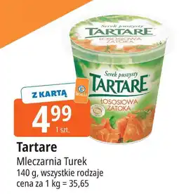 E.Leclerc Serek Tartare łososiowa zatoka Mleczarnia Turek oferta