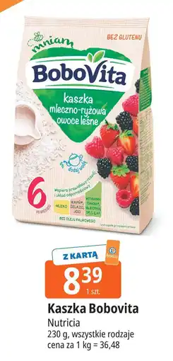 E.Leclerc Kaszka mleczno-ryżowa Bobovita Nutricia oferta