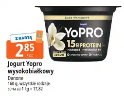 E.Leclerc Jogurt wysokobiałkowy Yopro Danone oferta