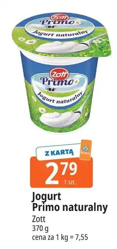 E.Leclerc Jogurt naturalny Primo Zott oferta