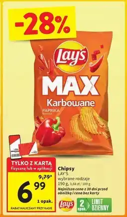 Intermarche Chipsy Lay's oferta