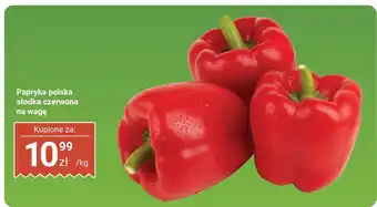 Biedronka Papryka polska słodka czerwona na wagę Biedronka oferta