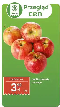 Biedronka Jabłko polskie Biedronka oferta
