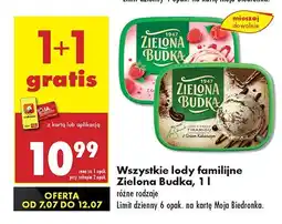 Biedronka Lody familijne Zielona Budka oferta