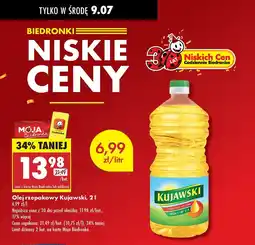Biedronka Olej rzepakowy Kujawski 2l oferta