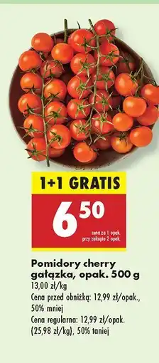 Biedronka Pomidory cherry gałązka Biedronka oferta