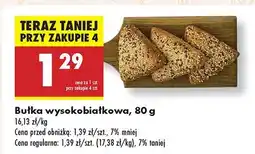 Biedronka Bułka wysokobiałkowa Biedronka oferta