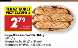 Biedronka Bagietka czosnkowa Biedronka oferta
