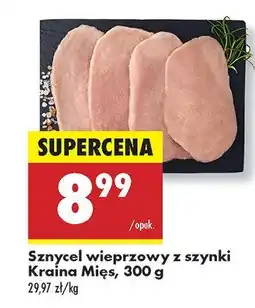 Biedronka Schnitzel wieprzowy z szynki Kraina Mięs oferta