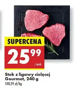 Biedronka Stek z ligawy cielęcej Gourmet oferta