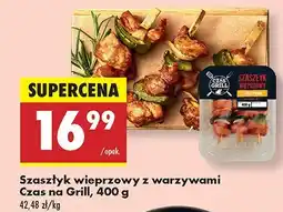 Biedronka Szaszłyk wieprzowy z warzywami Czas na Grill oferta