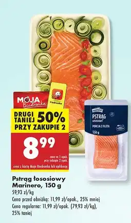 Biedronka Pstrąg łososiowy Marinero oferta
