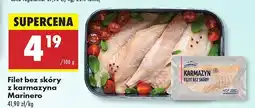 Biedronka Filet bez skóry z karmazyna Marinero oferta