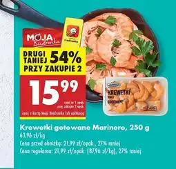 Biedronka Krewetki gotowane Marinero oferta