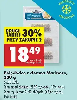 Biedronka Polędwice z dorsza Marinero oferta