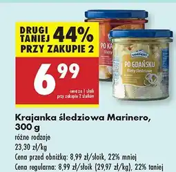 Biedronka Krajanką śledziowa Marinero różne rodzaje oferta