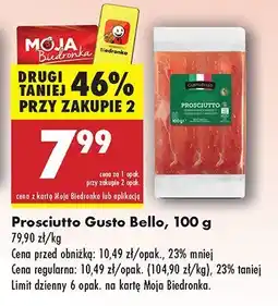 Biedronka Prosciutto Gusto Bello oferta