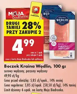 Biedronka Boczek Kraina Wędlin oferta