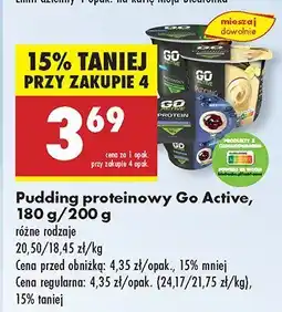 Biedronka Pudding proteinowy Go Active oferta