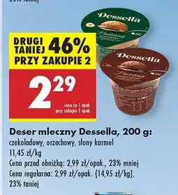 Biedronka Deser mleczny Dessella oferta