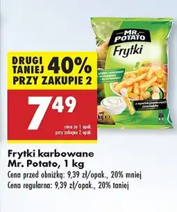 Biedronka Frytki karbowane Mr. Potato oferta