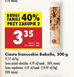 Biedronka Ciasto francuskie Bakello oferta