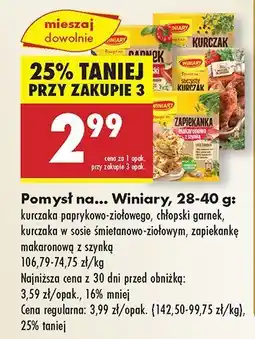 Biedronka Przyprawa Pomysł na... Winiary oferta