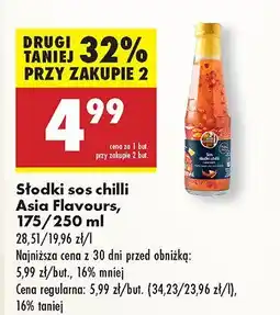 Biedronka Sos chilli Asia Flavours oferta