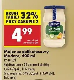 Biedronka Majonez delikatesowy Madero oferta