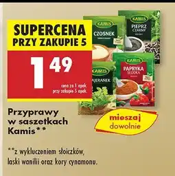 Biedronka Przyprawy w saszetkach Kamis oferta