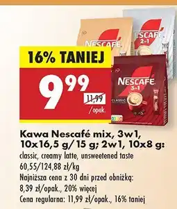 Biedronka Kawa Nescafé mix oferta