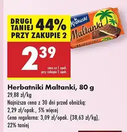 Biedronka Herbatniki Maltanki oferta