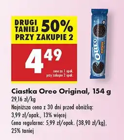 Biedronka Ciastka Oreo Original oferta